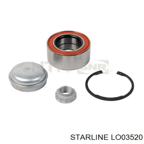 Комплект подшипника ступицы колеса Starline LO03520 цена, от 15.12 USD