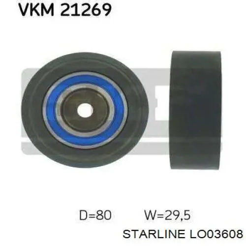 Купить LO03608 Starline Подшипник передней ступицы