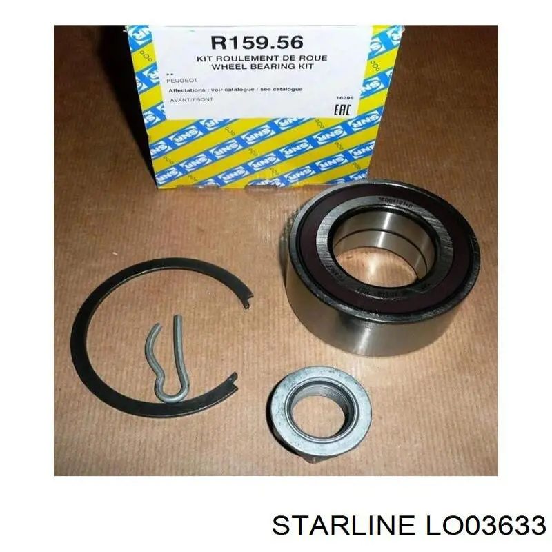 Купить LO03633 Starline Подшипник передней ступицы