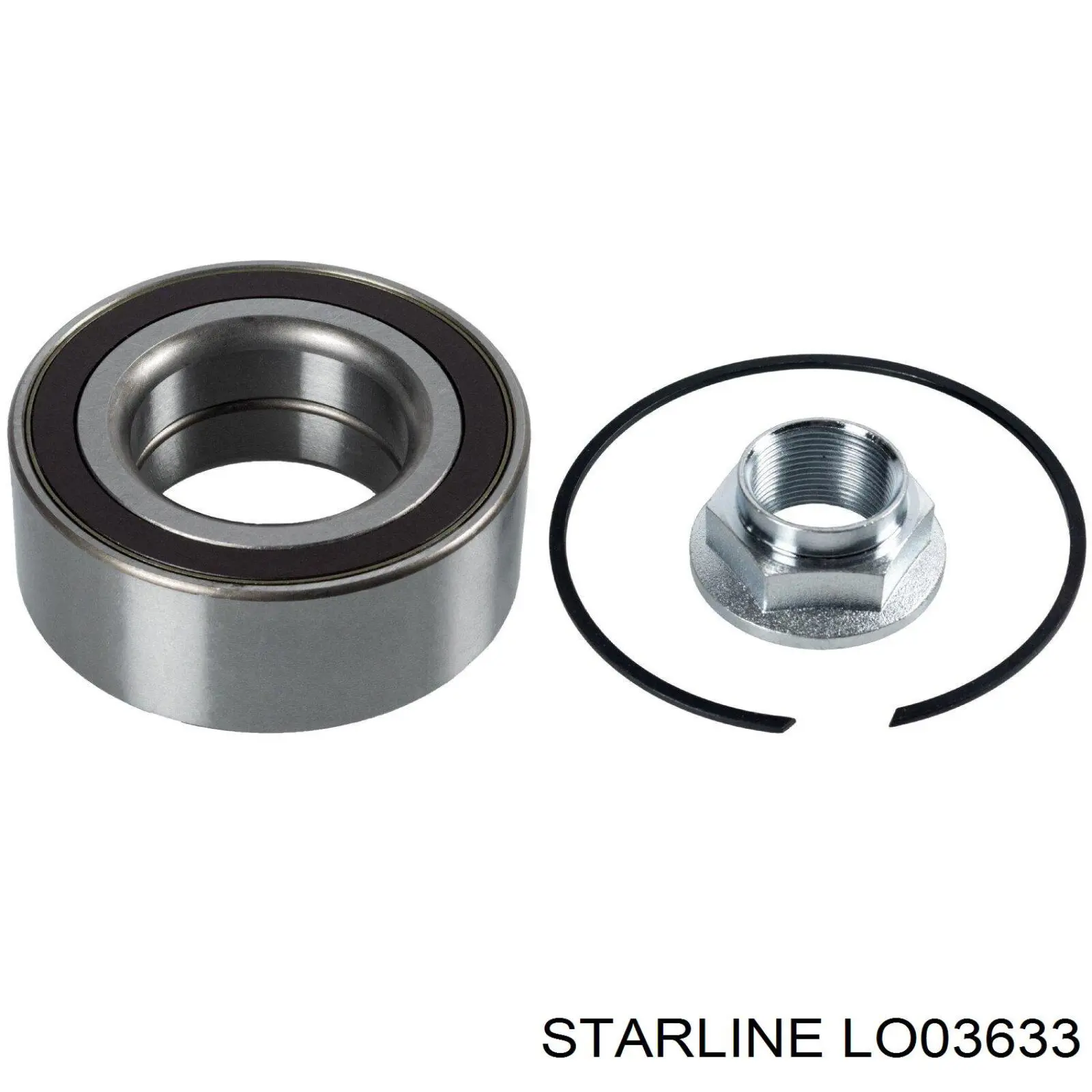 Комплект подшипника ступицы колеса Starline LO03633 цена, от 21.85 USD