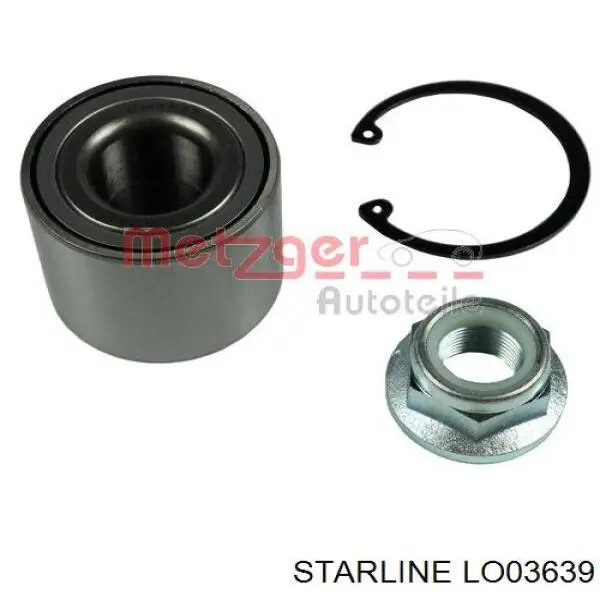 Подшипники задней ступицы Starline LO03639 цена, от 15.57 USD