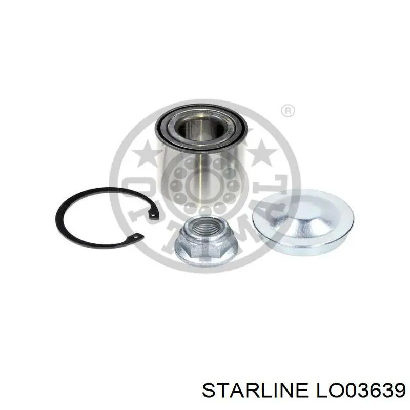 Подшипник задней ступицы LO03639 Starline