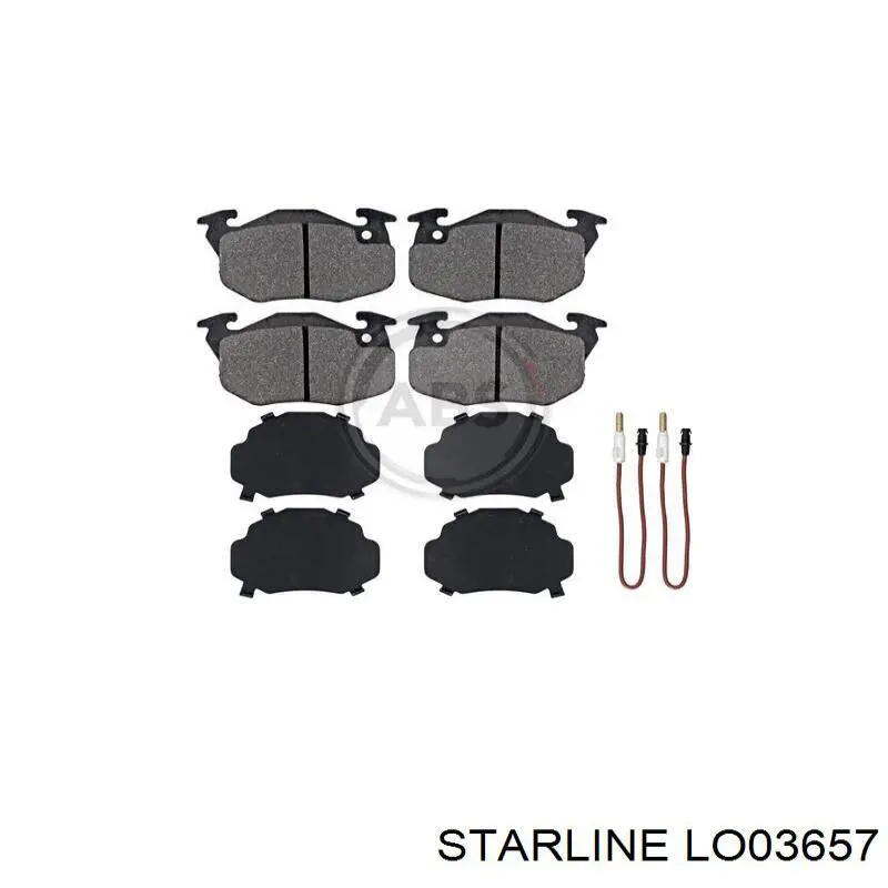Комплект подшипника ступицы колеса Starline LO03657 цена, от 14.92 USD
