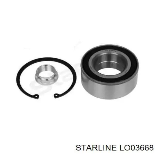 LO 03668 Starline подшипник ступицы передней/задней