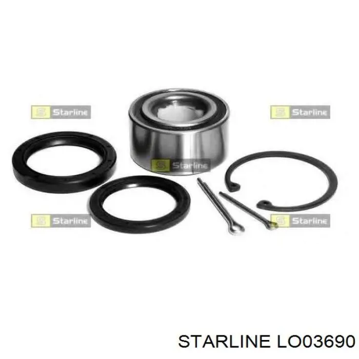 Купить LO03690 Starline Подшипник передней ступицы