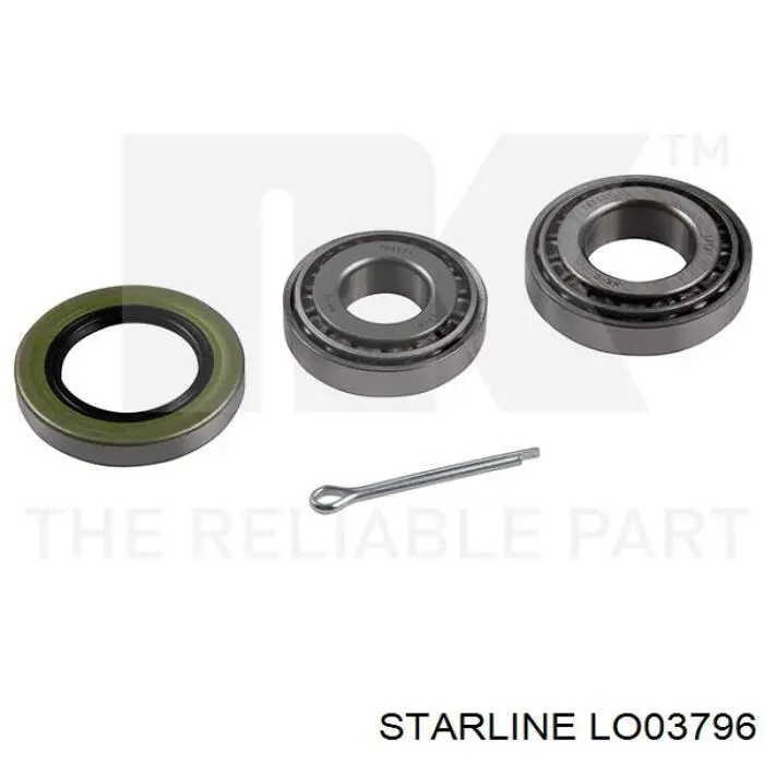 Подшипники задней ступицы Starline LO03796 цена, от 7.22 USD