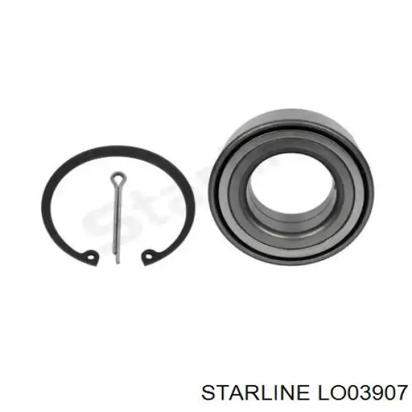 Комплект подшипника ступицы колеса Starline LO03907 цена, от 9.60 USD