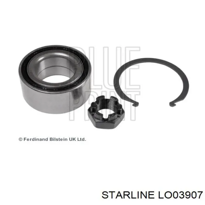 Ступичный подшипник передний Starline LO03907