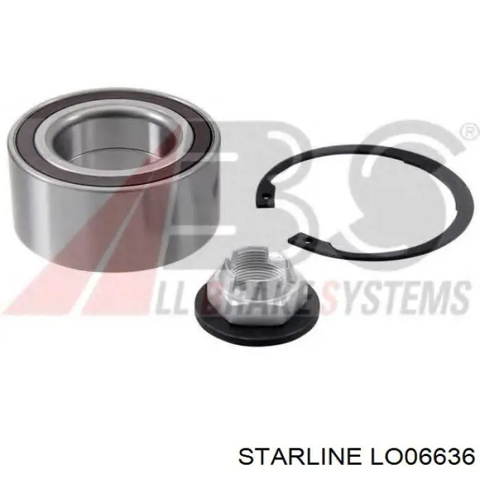 Купить LO06636 Starline Подшипник передней ступицы