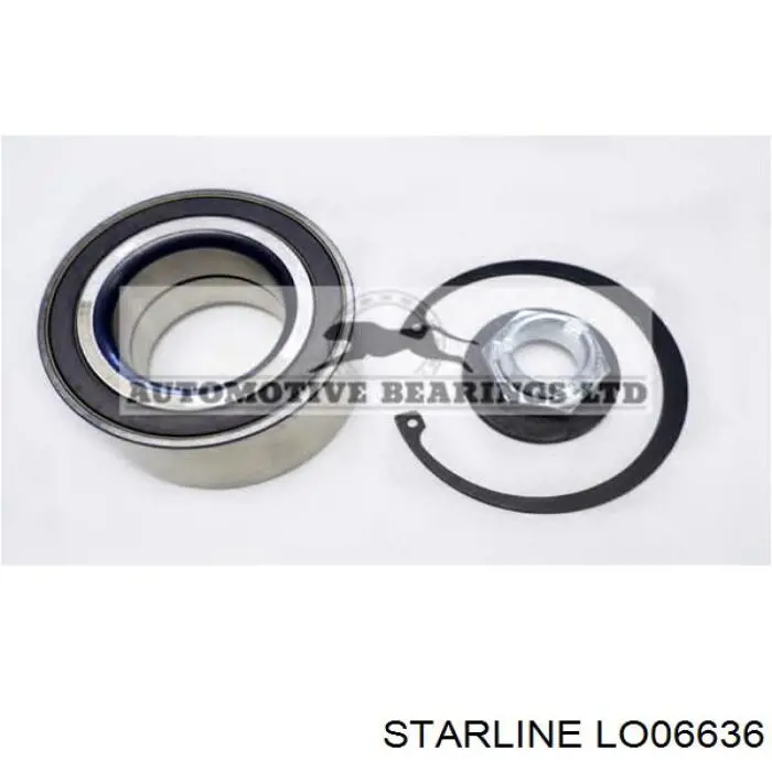 Подшипник ступицы LO06636 Starline