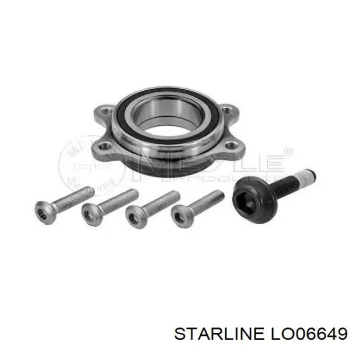 Комплект подшипника ступицы колеса Starline LO06649 цена, от 38.50 USD