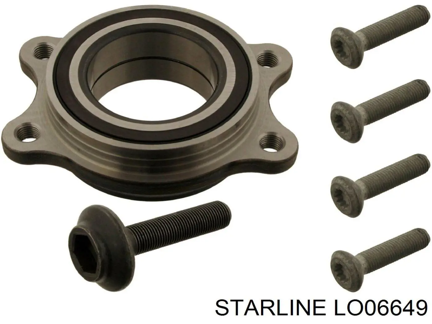 Cojinete de rueda delantero LO06649 Starline