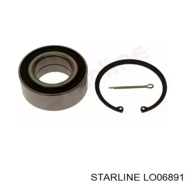 Комплект подшипника ступицы колеса Starline LO06891 цена, от 18.08 USD