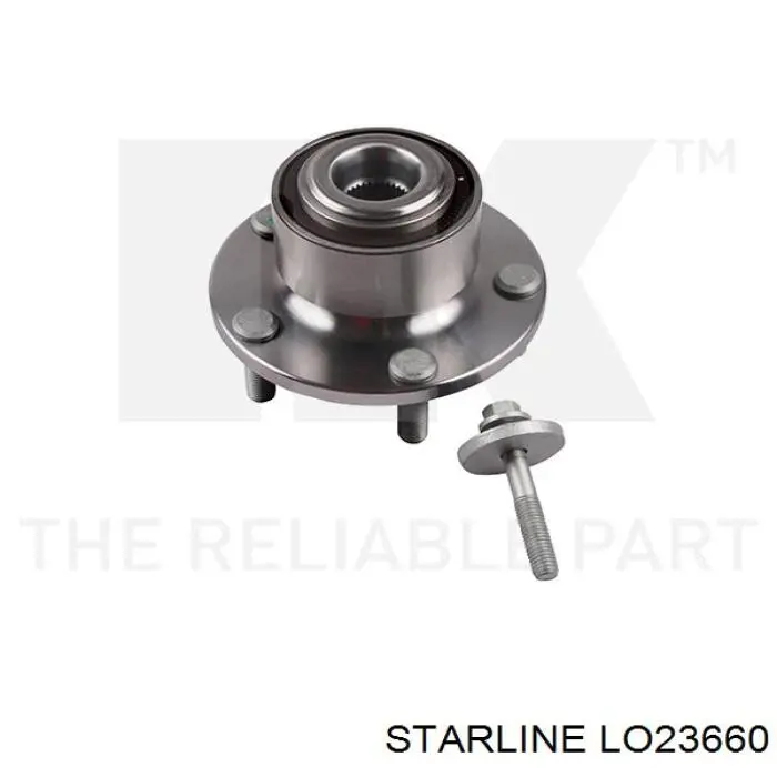 Ступица (передняя) Starline LO23660