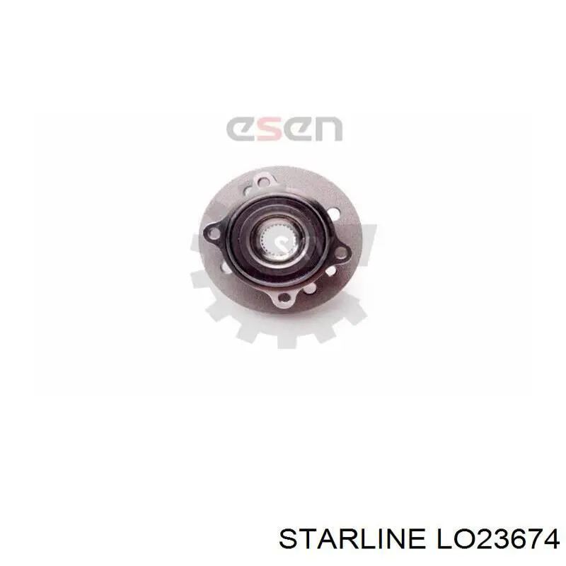 LO23674 Starline Ступица колеса передняя