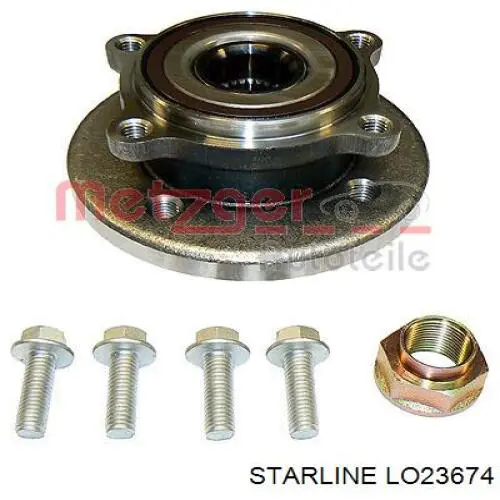 Ступица (передняя) Starline LO23674