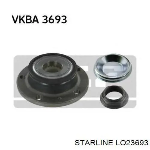 LO23693 Starline Ступица задняя