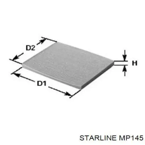 Пыльник шарнира угловых скоростей внутренний передний Starline MP145 цена, от 12.68 USD