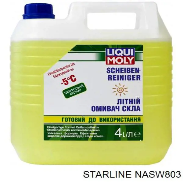 Жидкость омывателя лобового стекла NASW803 Starline