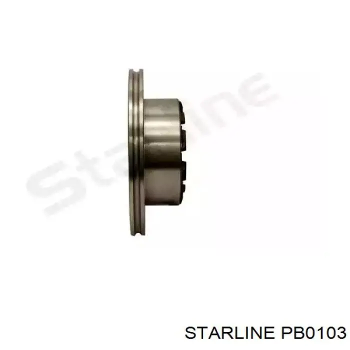 PB0103 Starline диск тормозной задний