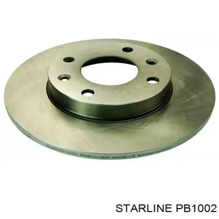 Передний тормозной диск Starline PB1002