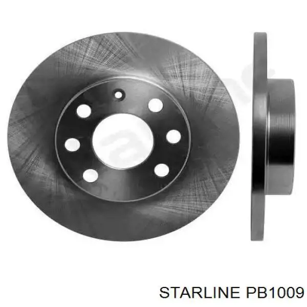PB 1009 Starline диск тормозной передний