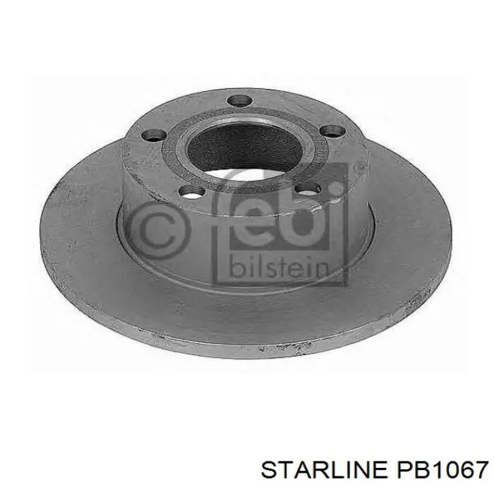 Задний дисковый тормоз Starline PB1067