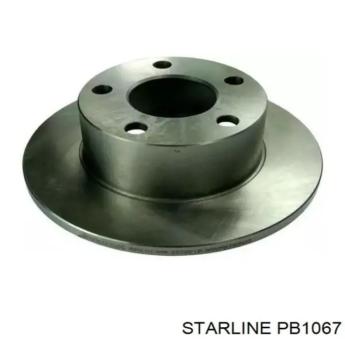 Задний тормозной диск Starline PB1067 цена, от 17.50 USD