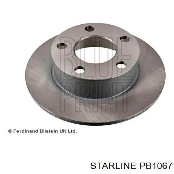Купить PB1067 Starline Диск тормозной задний