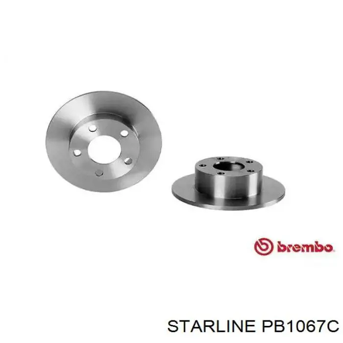 PB1067C Starline Дисковый тормоз