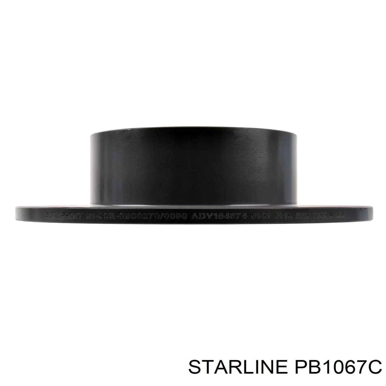 Задний дисковый тормоз Starline PB1067C