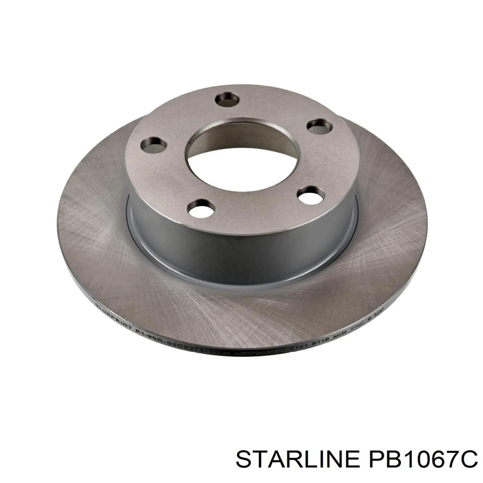 Купить PB1067C Starline Диск тормозной задний