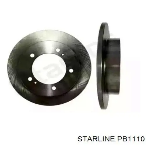 Передние тормозные диски PB1110 Starline