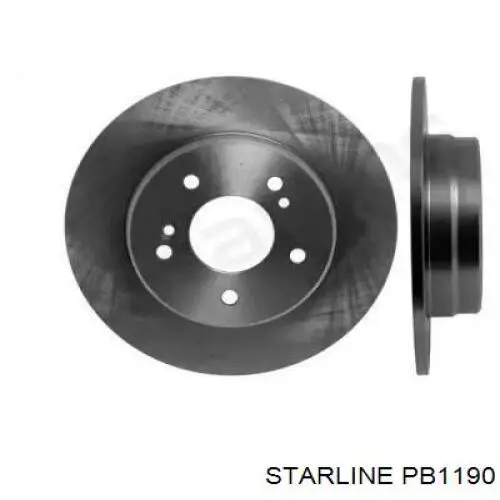 Задний тормозной диск Starline PB1190 цена, от 22.98 USD