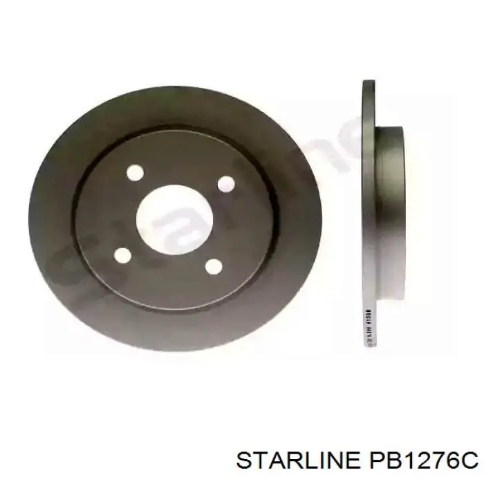PB1276C Starline диск тормозной задний