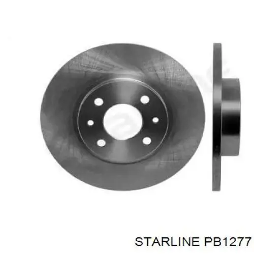 Передние тормозные диски PB1277 Starline