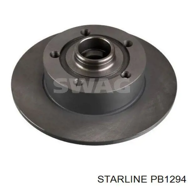 PB1294 Starline диск тормозной задний
