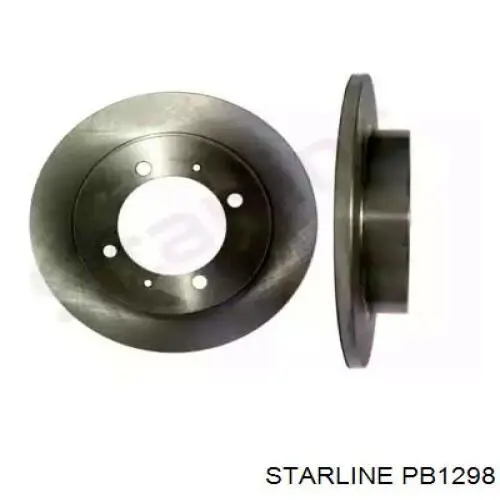 Тормозные диски PB1298 Starline