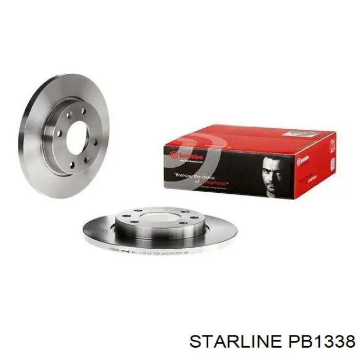 Тормоз дисковый передний Starline PB1338 цена, от 18.30 USD