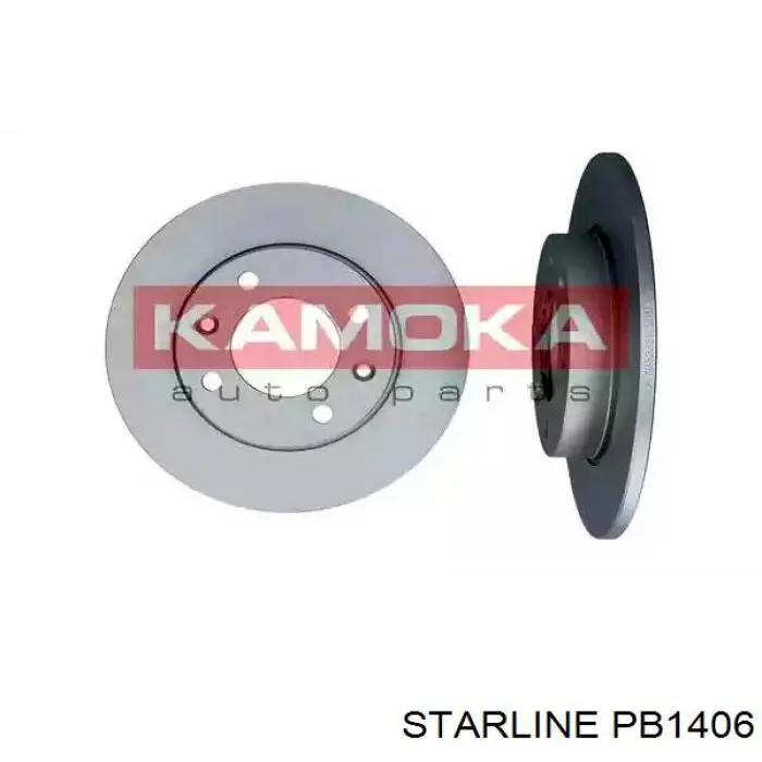 Передний тормозной диск Starline PB1406