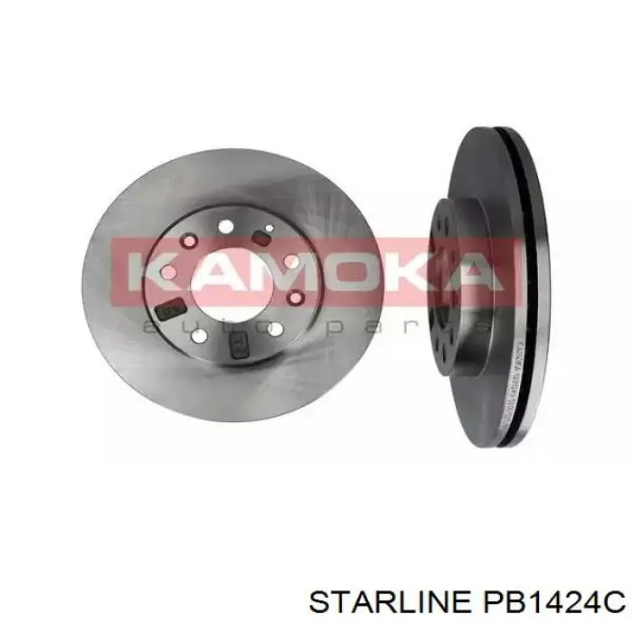 Задний дисковый тормоз Starline PB1424C