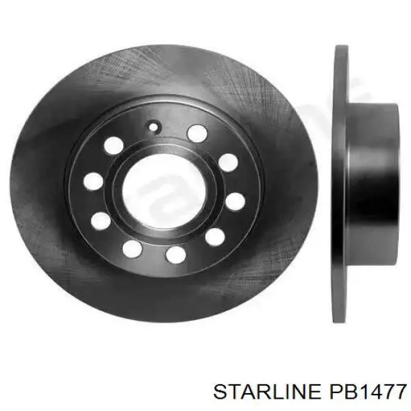 PB1477 Starline диск тормозной задний