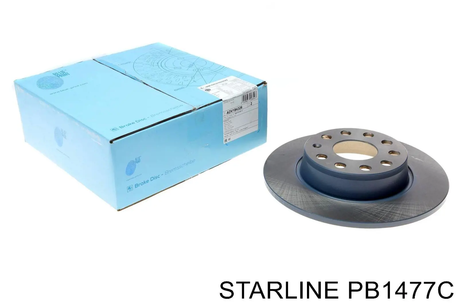 Тормозные диски PB1477C Starline