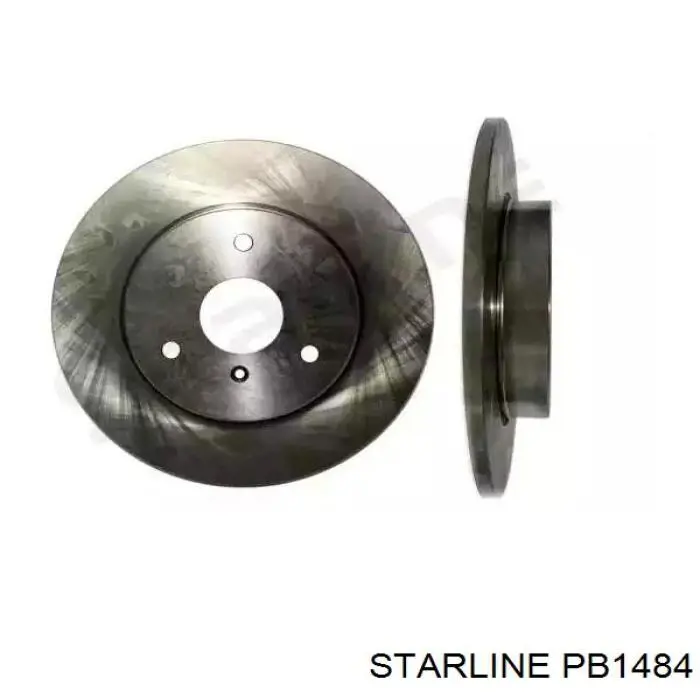 Передние тормозные диски PB1484 Starline