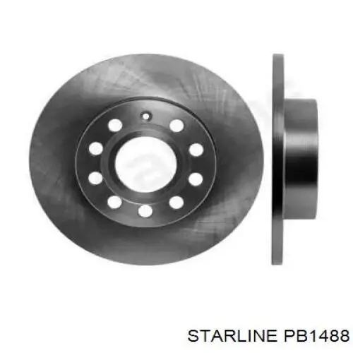 Купить PB1488 Starline Диск тормозной задний