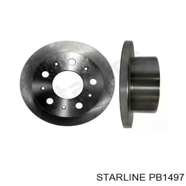 Тормозные диски PB1497 Starline