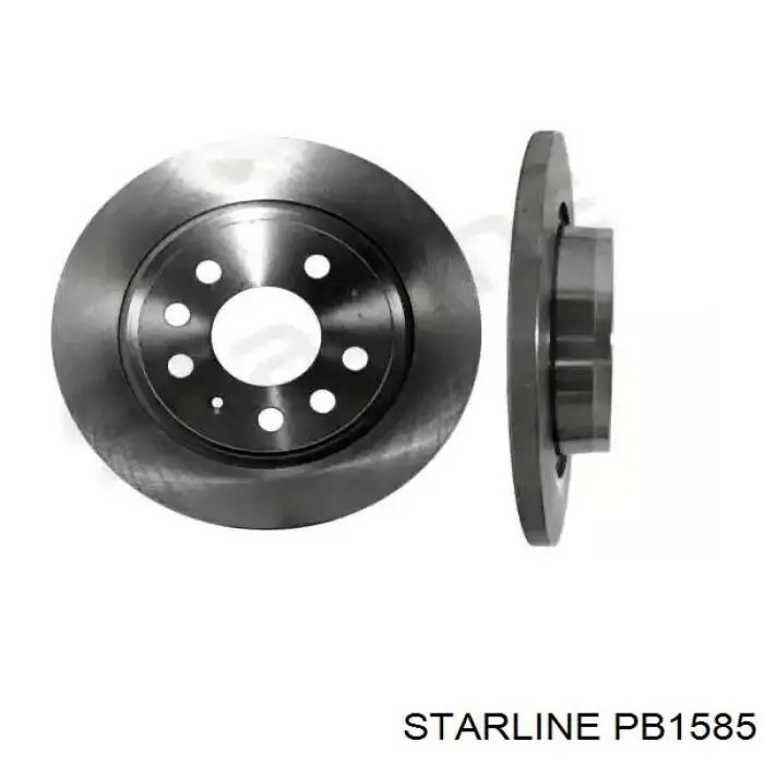 Тормозные диски PB1585 Starline