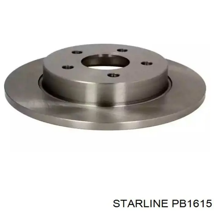 PB1615 Starline диск тормозной задний