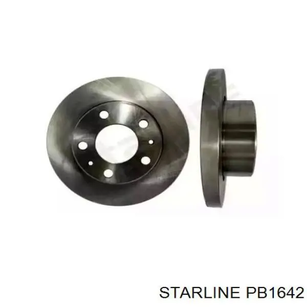 PB1642 Starline диск тормозной передний