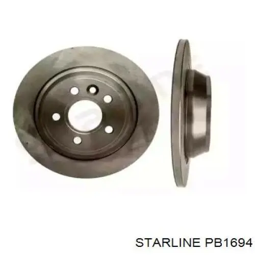 PB1694 Starline диск тормозной задний